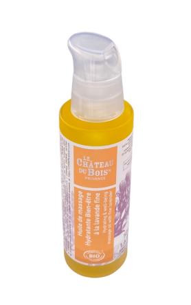 Wellnessmuskelmassageöl - zertifizierter Bio -Lavendelkosmos - 50 ml