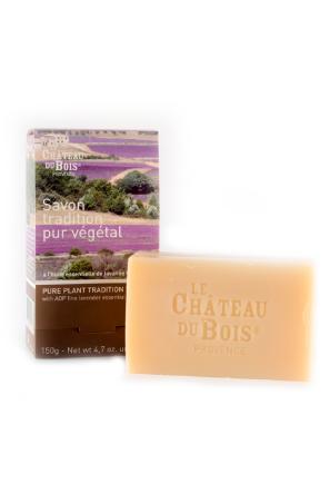 AOP Haute-Provence Lavendel Natürliche pflanzliche Seife - 150g ohne Farbe