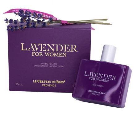Eau de Toilette Lavendel für Frauen - 75 ml Flasche