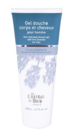 AOP Haute Provence Lavendel Duschgel für Körper und Haar für Männer zertifiziert Bio - 200ml