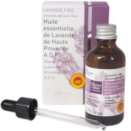 Genuine French Fine Lavender Essential Oil PDO label