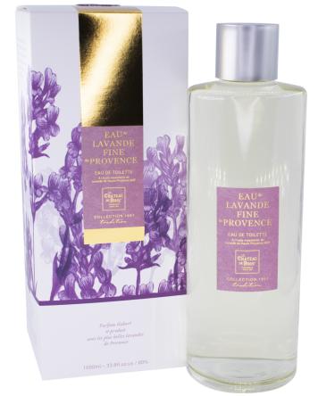 Eau de toilette with fine Provence lavender 1 liter