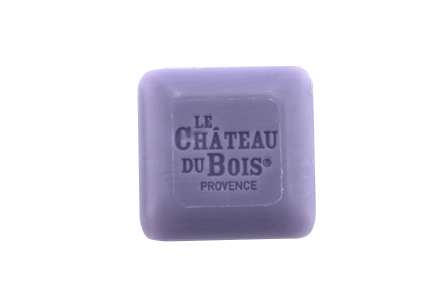 Soap with fine pure vegetable lavender - guest soap 25g purple