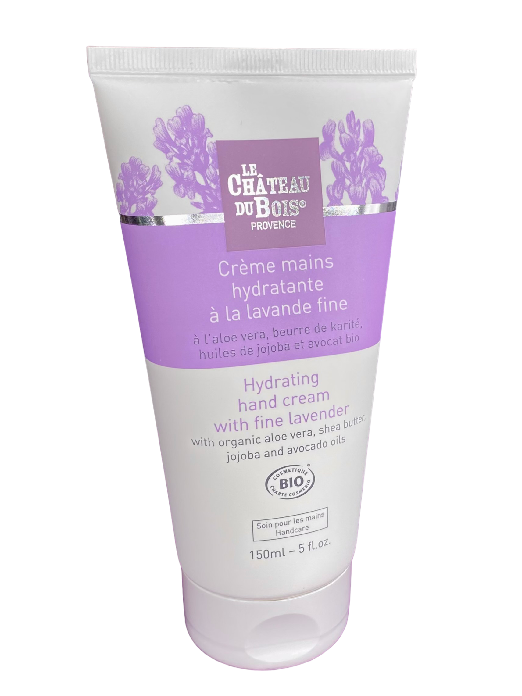 Crème mains hydratante à la lavande certifiée Bio Cosmos - 150ml
