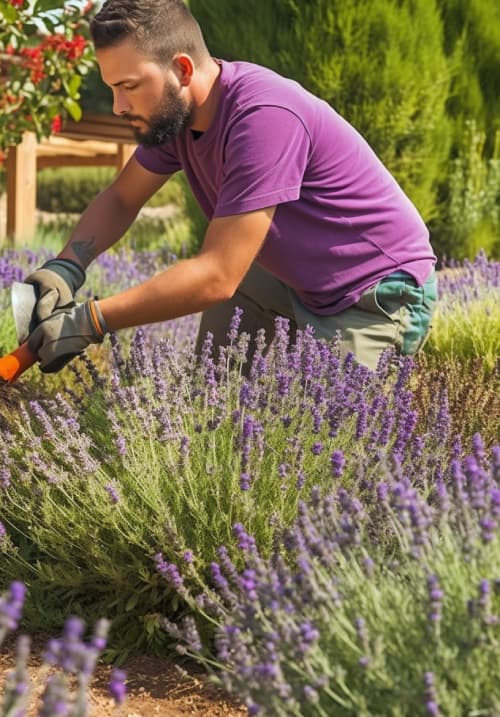Pruning Lavender