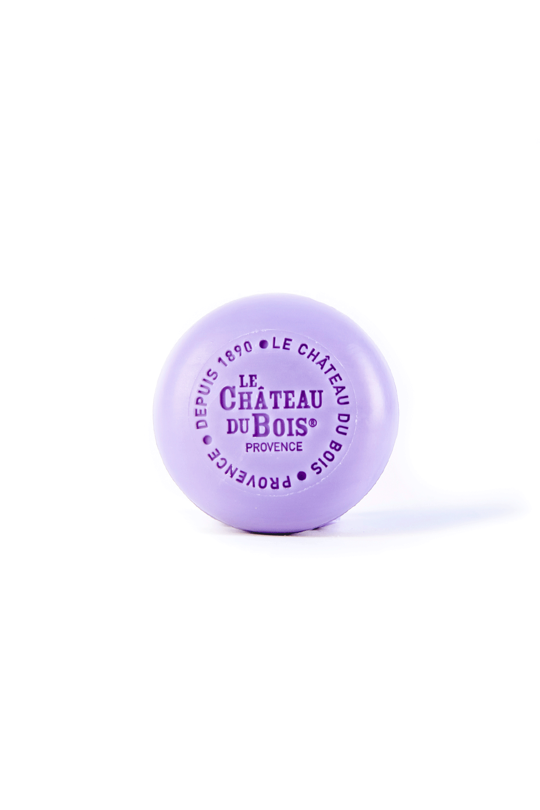 Natürliche pflanzliche Haute-Provence Lavendel Seife, rund - 100g