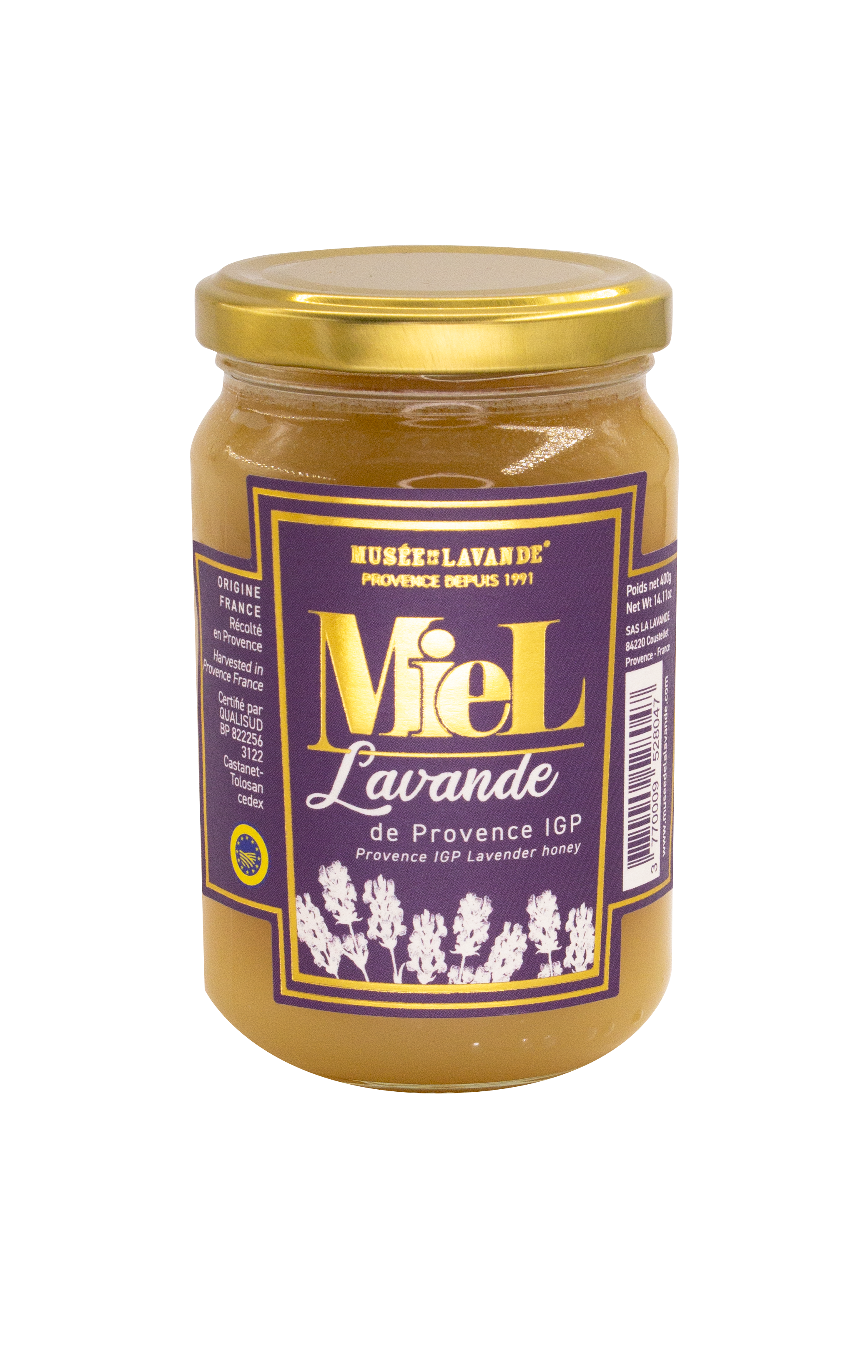 IGP LAVENDER HONEY FROM PROVENCE - 400g