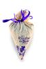 Fine lavender and lavandine flowers cotton bag - 35g
